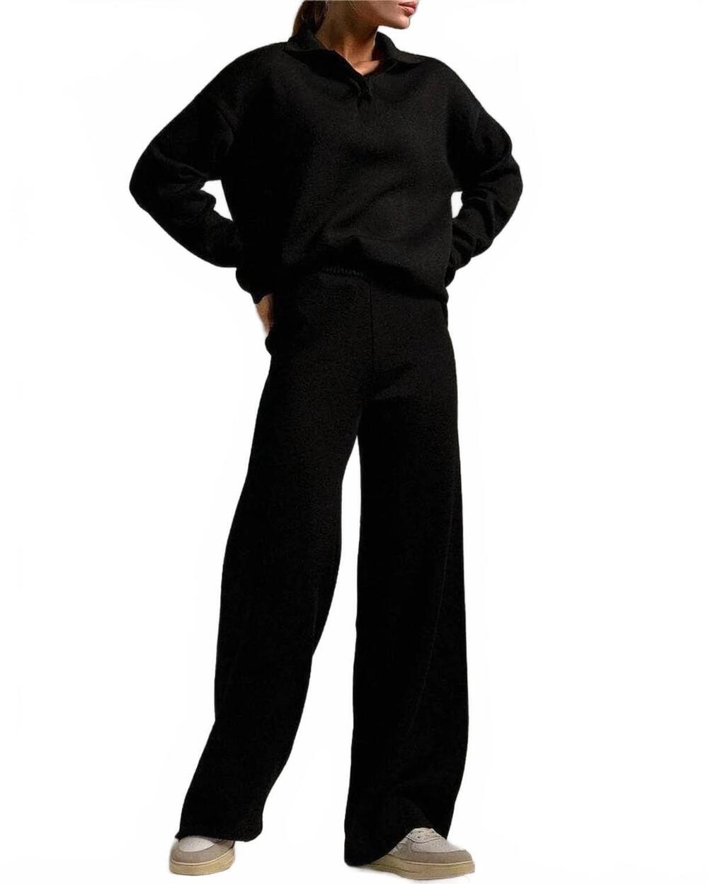 NEW ABLE ingrid pant set in black